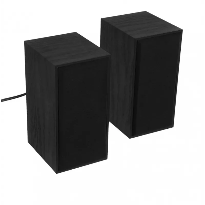 Altifalante Tellur Basic 2.0, 6W, USB/Jack, caixa de madeira