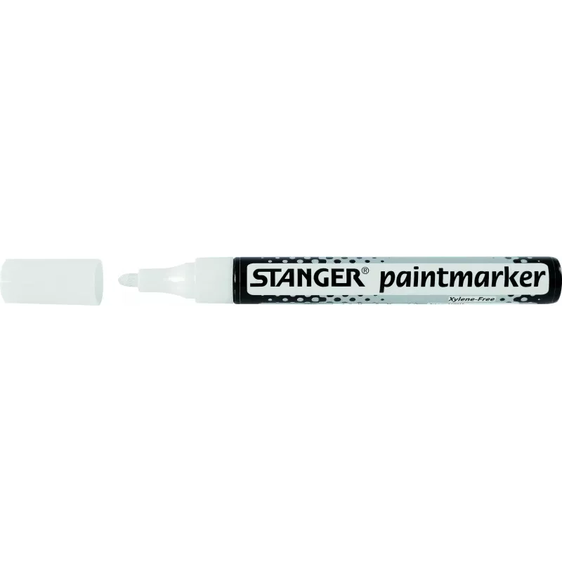 Marcador de pintura STANGER branco, 2-4 mm, 1 unid. 219017