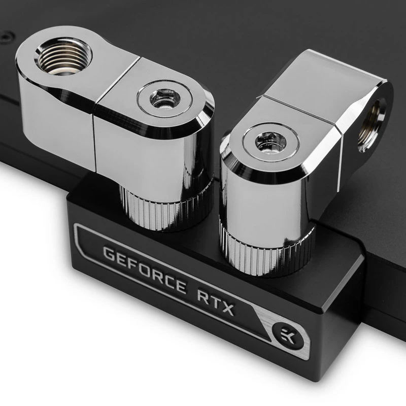 EK Water Blocks EK-Quantum Torque G1/4 Double Extension Offset MF 28 conector, níquel