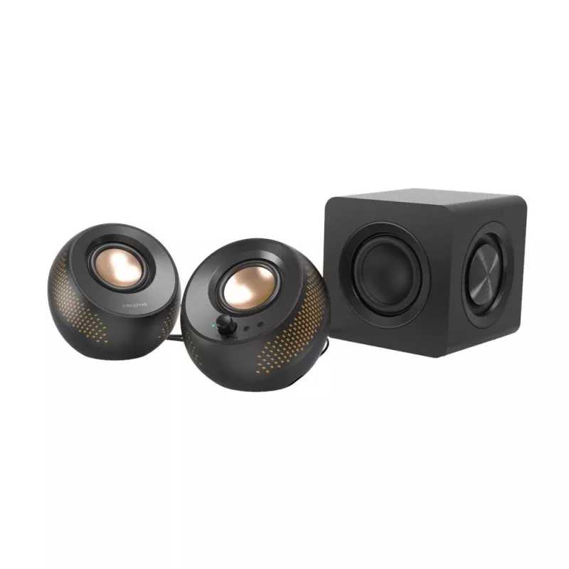 Conjunto de altifalantes Creative Labs Creative Pebble X Plus 30 W universal preto 2.1 canais Bluetooth
