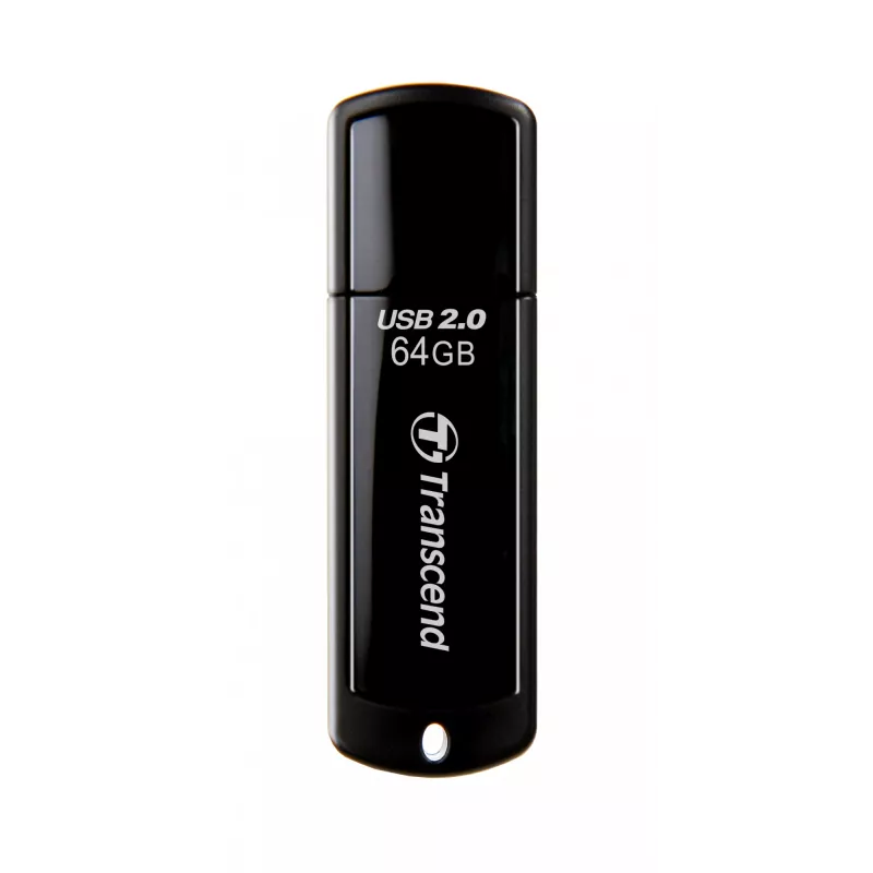 Pen drive USB Transcend JetFlash 350 64GB, USB 2.0, Preto