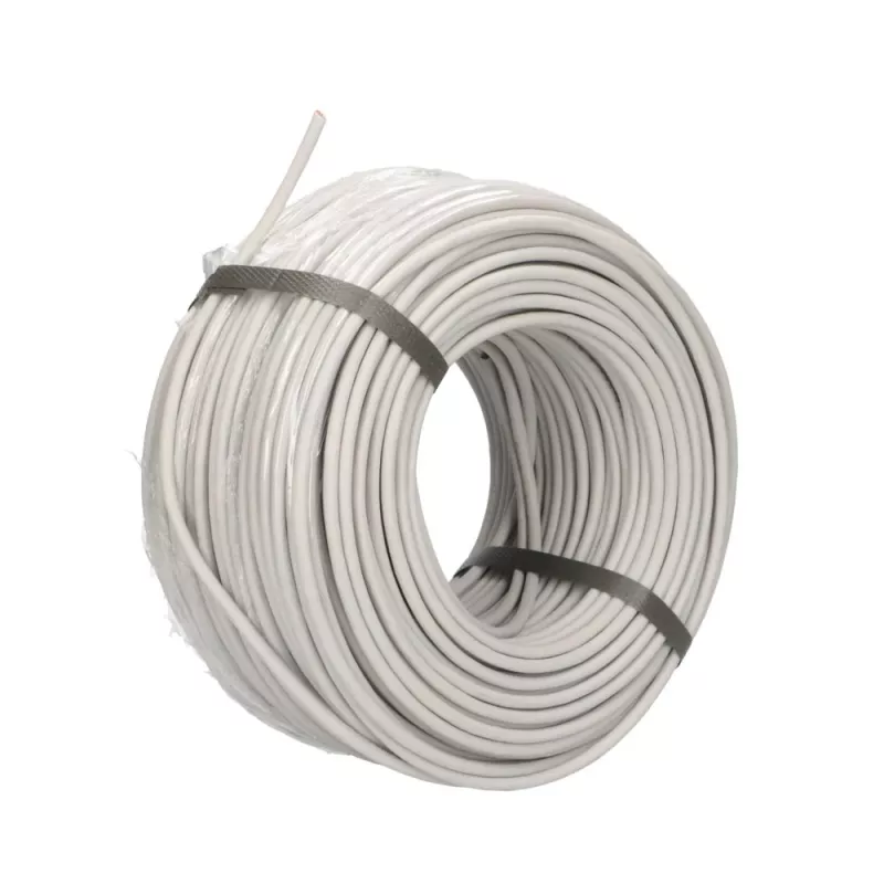Cabo de rede Extralink Par entrançado CAT5E UTP (U/UTP) V2 100 m Cinzento