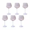 Conjunto de 6 copos Rose&Tulipani U20177611N24-Z, cada com 460 ml de capacidade