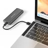 Caixa | compartimento NV2271 para disco M.2 SSD | SATA | NVMe | USB-C | 2TB
