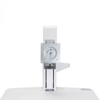Suporte para monitor Ergotron 98-088 27 polegadas branco regulação de altura inclinação 0-25°