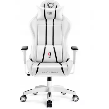 Cadeira gaming Diablo X-ONE 2.0 Normal branco e preto