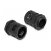 Manga de proteção de cabos DeLOCK 60466 preto 28,5 mm 2 m