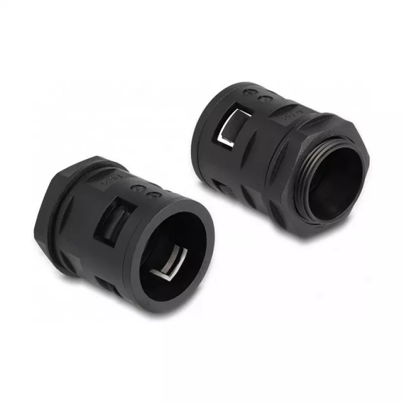 Manga de proteção de cabos DeLOCK 60466 preto 28,5 mm 2 m