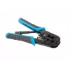 Alicate de crimpar LANBERG NT-0201 para fichas RJ-45, 180 mm, 315 g, preto/azul