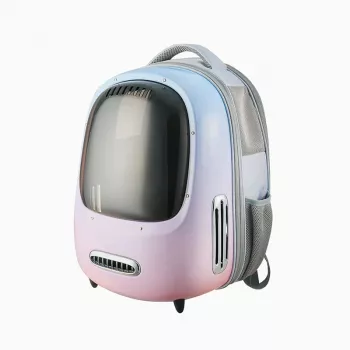 Transportadora inteligente para gatos PetKit rosa