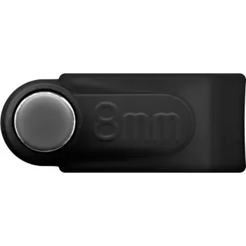 Goobay clipe para cabo 8 mm, preto (64681)
