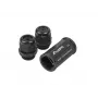 Adaptador de cabo RJ-45 Lanberg AD-RJ45-OS6-IP67 preto