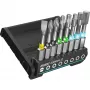 SmartHolder 2304SH-12, conjunto de bits 1/4 preto, 8 peças, bits longos com zona de torção
