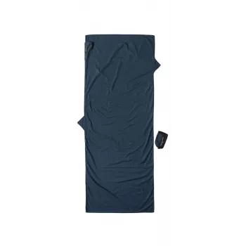 Cocoon TravelSheet saco-cama retangular de algodão azul