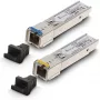 Par de transceptores de fibra ótica SFP WDM Extralink 1,25G 1310/1550 nm monomodo 3 km SC DOM