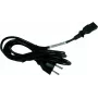HP - cabo de alimentação - alimentação IEC 60320 C13 - AC 220 V - 1,9 m - preto - Europa (8121-0731)