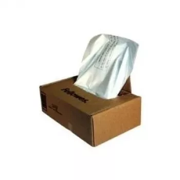 Sacos de resíduos Fellowes para destruidoras de papel das séries 425 e 485