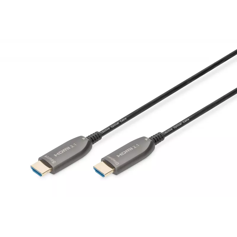 Cabo de fibra ótica híbrido HDMI AOC Digitus AK-330126-300-S