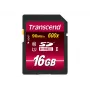 Cartão de memória flash Transcend 16GB SDHC Classe 10 UHS-I 600x TS16GSDHC10U1