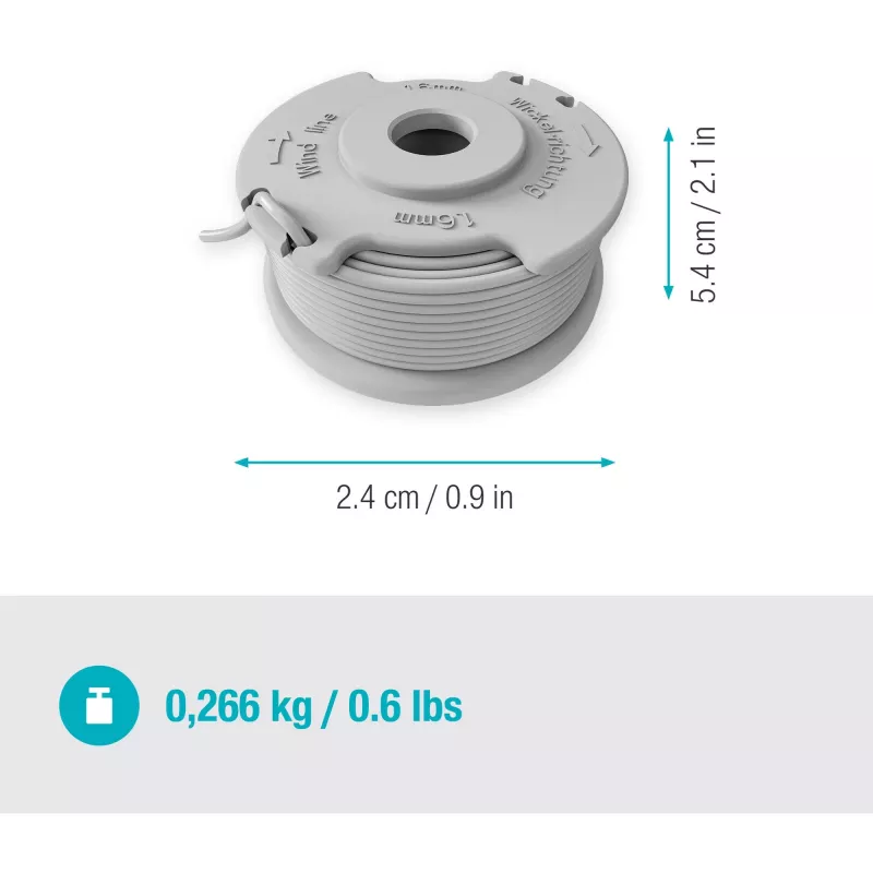 Gardena 5412-20 bobina de fio de substituição para o artigo 14704