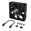 Ventoinha Corsair iCUE LINK RX140 14 cm preto 300-1700 U/min