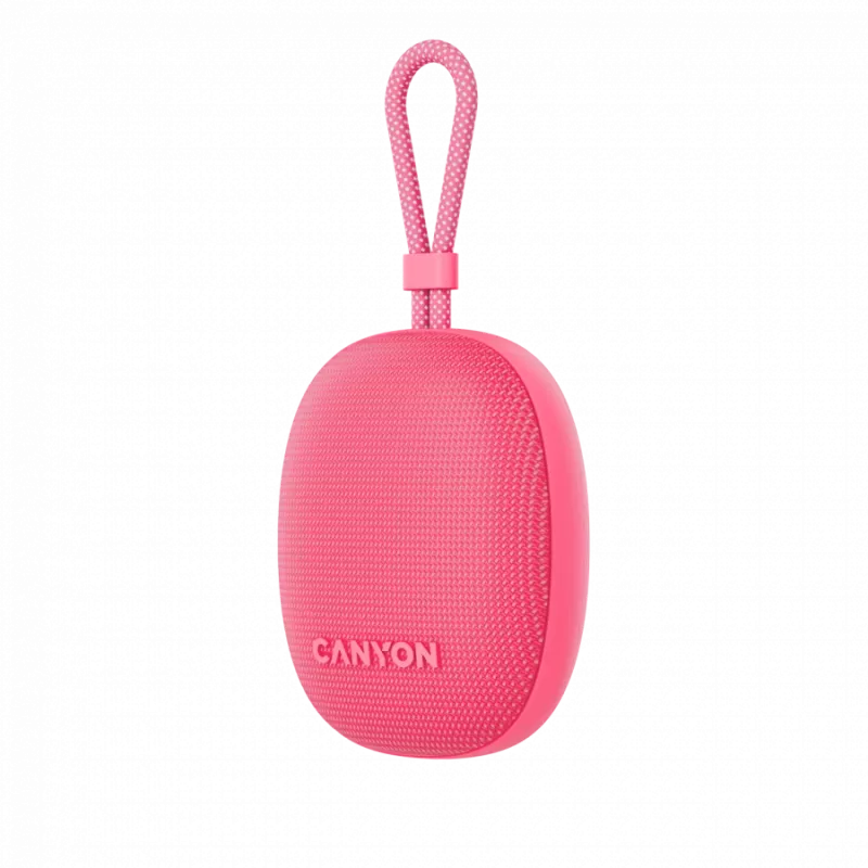 Canyon OnMove 12 - altifalante Bluetooth v5.3 portátil - 5W - TWS - IPX7 - 12 horas - carregamento USB-C