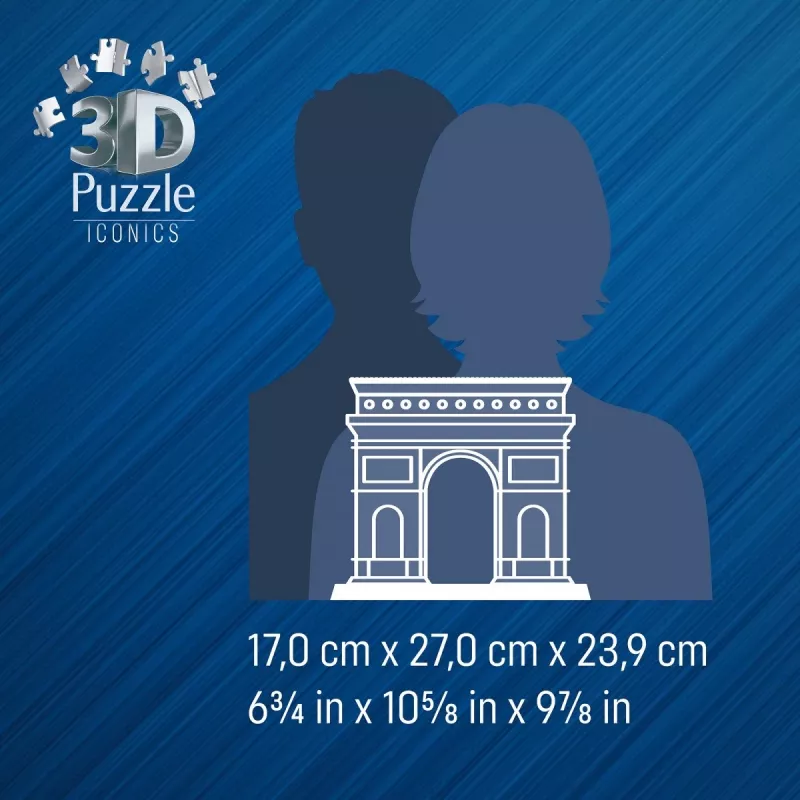 Puzzle 3D Ravensburger 12008029 edifício 269 mm x 239 mm