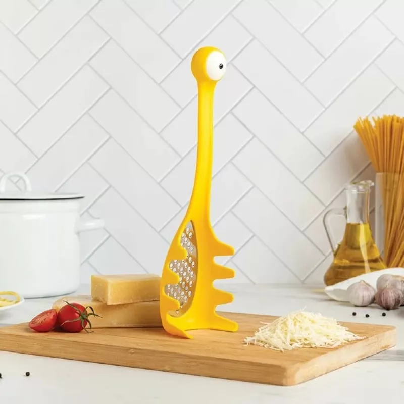 Colher de massa Ototo Design OT015 plástico aço inoxidável amarelo