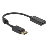 Adaptador DisplayPort 1.2 macho para HDMI fêmea 4K DeLOCK 63559
