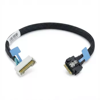 Super Micro Supermicro - cabo SATA/SAS - Mini Cool Edge IO (MCIO) x8 reto para SAS fino x8 reto - 45 cm - PCIe Gen5 (CBL-MCIO-1270S4T2)