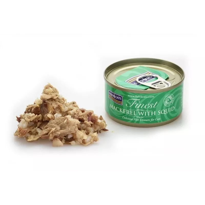 FISH4CATS Cavala com choco - comida húmida para gatos - 70g