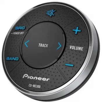 Pioneer CD-ME300 - áudio - com fios - botões - IPX7 - preto - prateado
