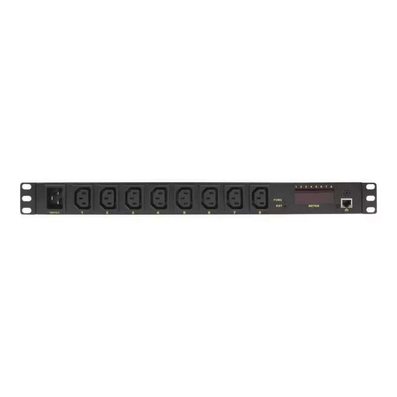 Logilink IP PDU Control Unit - Unidade de distribuição de energia (para montagem em rack) - corrente alternada 110-240 V - Ethernet - entrada IEC 60320 C20 - saída