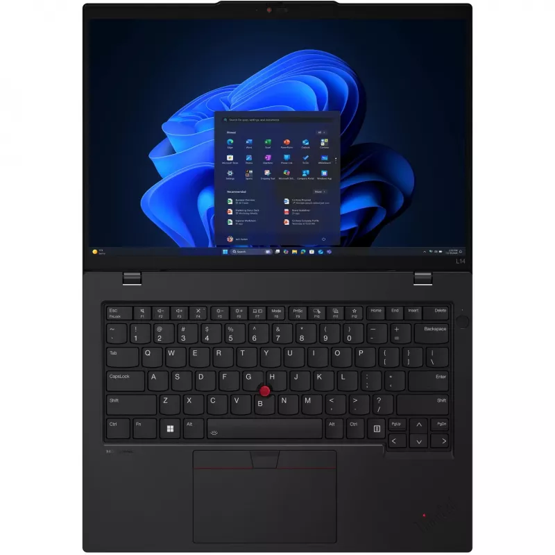 Lenovo ThinkPad L14 Gen 6 (AMD) 21S8002VGE portátil, AMD Ryzen 5 PRO 215 3,2 GHz, 35,6 cm (14 polegadas) WUXGA 1920 x 1200, 32 GB DDR5-SDRAM, 512 GB SSD, AMD Radeon 740M, Wi-Fi 7, Windows 11 Pro, teclado alemão, preto