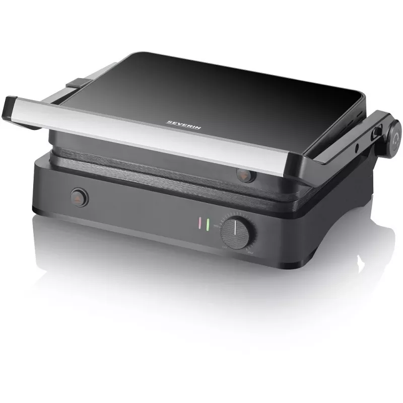 Grelhador de contacto Severin KG 2398 preto branco 1800W 300x220mm