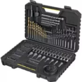 Conjunto de brocas Stanley STA7205-XJ 100 unid. para alvenaria, metal, madeira