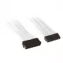 SilverStone PP07-MBW - cabo de extensão de alimentação - ATX, 24 pinos (M) - ATX, 24 pinos (F) - 30cm - branco (SST-PP07-MBW)