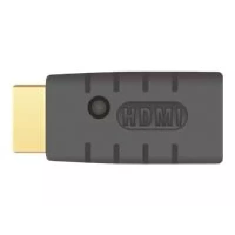 Adaptador HDMI (macho) > HDMI (fêmea), emulador EDID (preto)