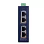 PLANET IPOE-260-12V injetor PoE+ Gigabit 802.3at industrial de 2 portas