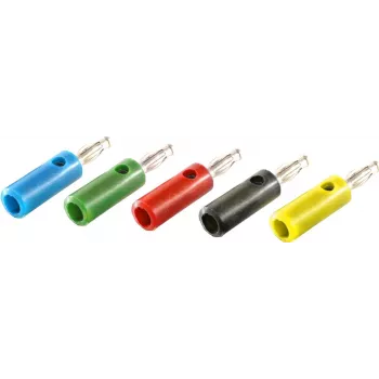 shiverpeaks BS56200-SET Fichas banana preto - azul - verde - vermelho - amarelo (BS56200-SET)