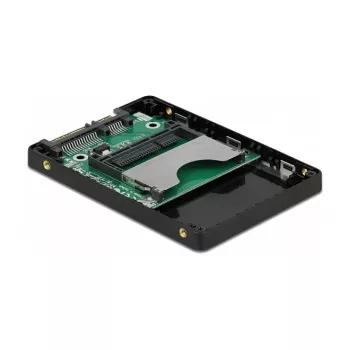 Leitor de cartões DeLOCK 91750 SATA interno cinzento