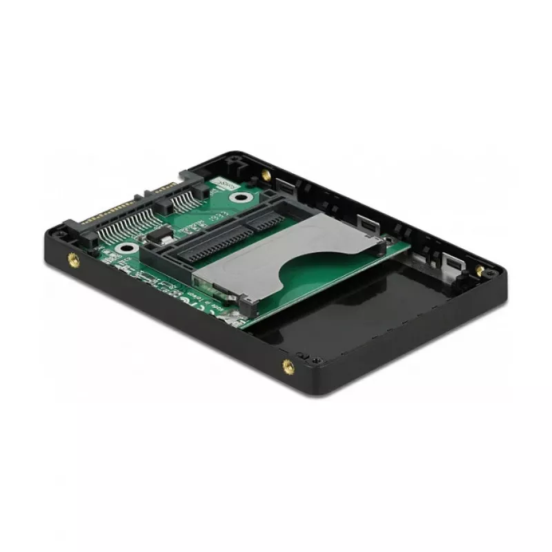 Leitor de cartões DeLOCK 91750 SATA interno cinzento