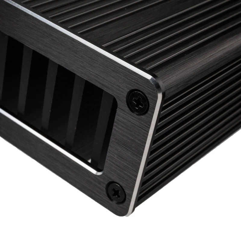 Caixa de computador Akasa Plato caixa UCFF, OEM, preta