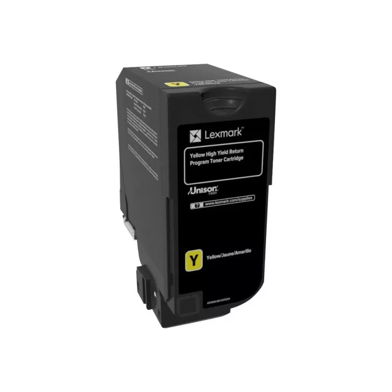 Toner LEXMARK 74C2HY0 Lexmark 74C2HY0 amarelo 12.000 páginas CS725de / CS725dte