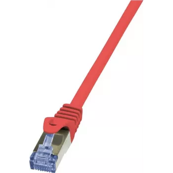 Cabo de patch Ethernet Logilink CQ3094S vermelho