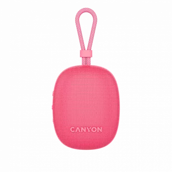 Canyon OnMove 12 - altifalante Bluetooth v5.3 portátil - 5W - TWS - IPX7 - 12 horas - carregamento USB-C
