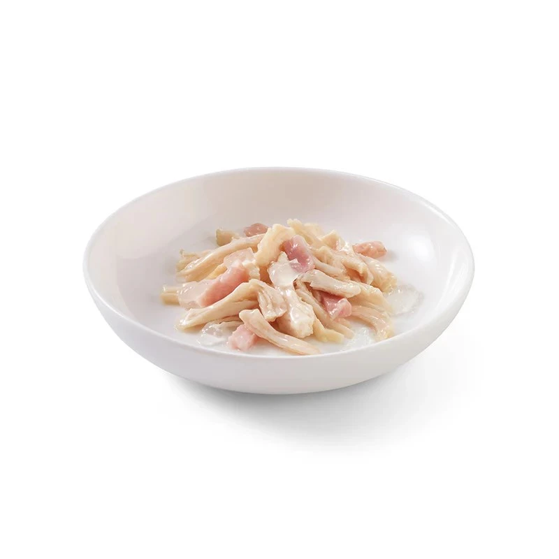 SCHESIR filetes de frango com presunto em geleia - comida húmida para gatos - 6x50g