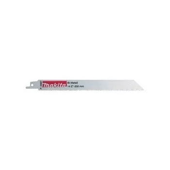 MAKITA FOLHA DE SERRA BIM PARA SERRA SABRE 200x0,9mm /5 unid. AÇO, METAL NÃO FERROSO. 3-8mm