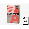Papel colorido Double A, 80g, A4, 500 folhas, vermelho