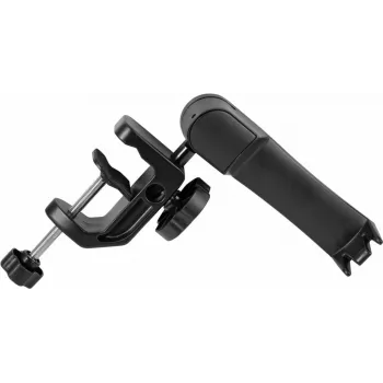 Suporte para auscultadores Omnitronic T-2 – altura ajustável, design robusto